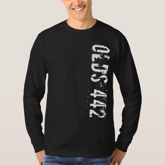 Olds 442 VertのTシャツ Tシャツ (正面)