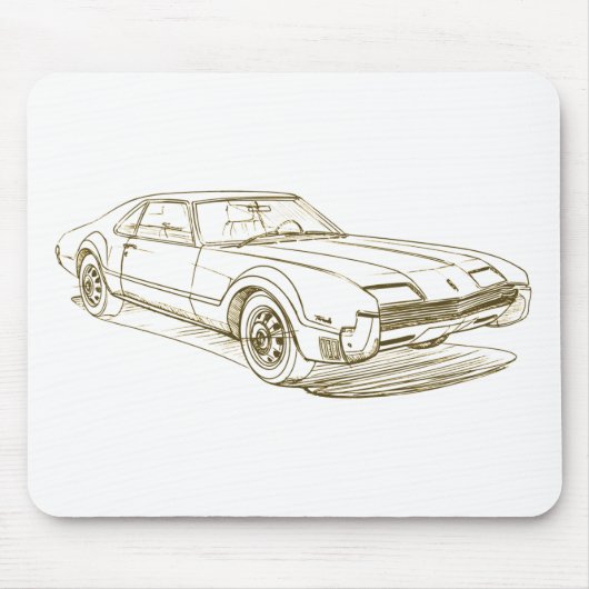 Olds Toronado マウスパッド (正面)