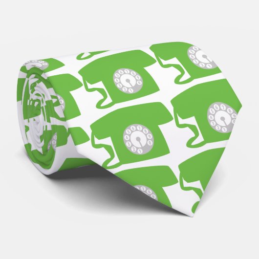 oldschoolの電話-電話 ネクタイ (ロール)