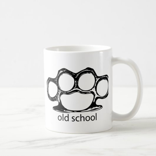 OldSchoolKnucks コーヒーマグカップ (右)
