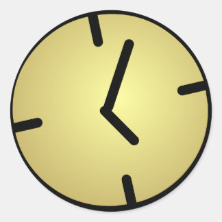 Oldskool時計のシール ラウンドシール