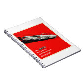 Oldsmobile 442ヴィンテージ広告 ノートブック (右側)