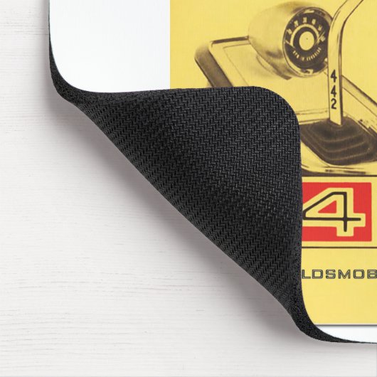 Oldsmobile 442 -ヴィンテージのフォルダーのページの再生 マウスパッド (コーナー)