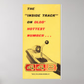 Oldsmobile 442 -ヴィンテージフォルダーページの再生 ポスター (正面)