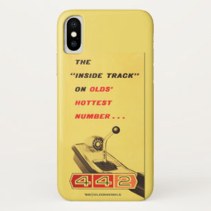 Oldsmobile 442 -古く最も熱い数ポスター iPhone x ケース