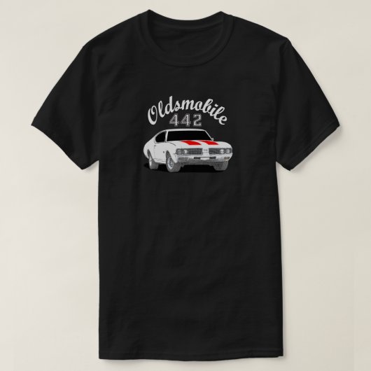 OLDSMOBILE 442 Tシャツ (デザイン正面)