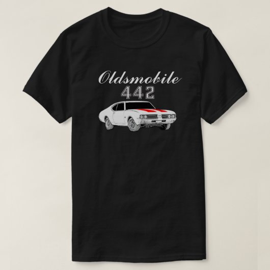 OLDSMOBILE 442 Tシャツ (デザイン正面)