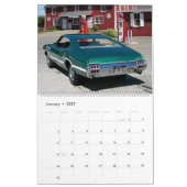 Oldsmobile Calendar カレンダー (1月 2027)