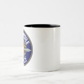 Oldsmobile Serviceヴィンテージ署名。 ツートーンマグカップ (中央)