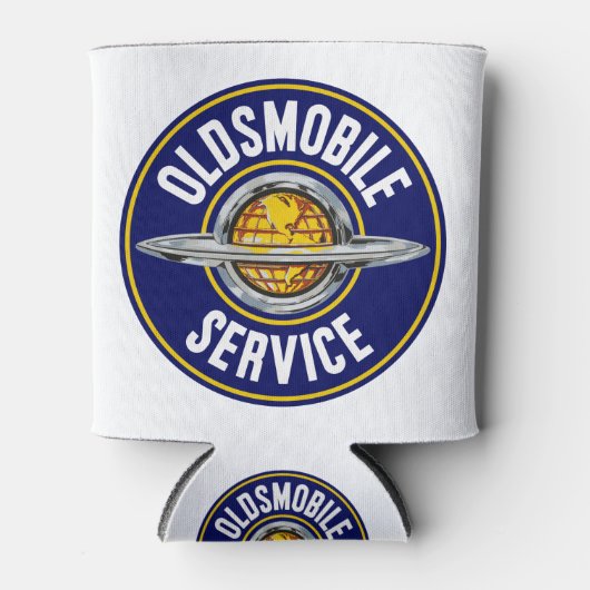 Oldsmobile Serviceヴィンテージ署名。 缶クーラー (正面)