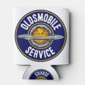 Oldsmobile Serviceヴィンテージ署名。 缶クーラー (裏面)