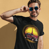 Oldtimer 2cv Charleston Paris Sonnenuntergang Tシャツ