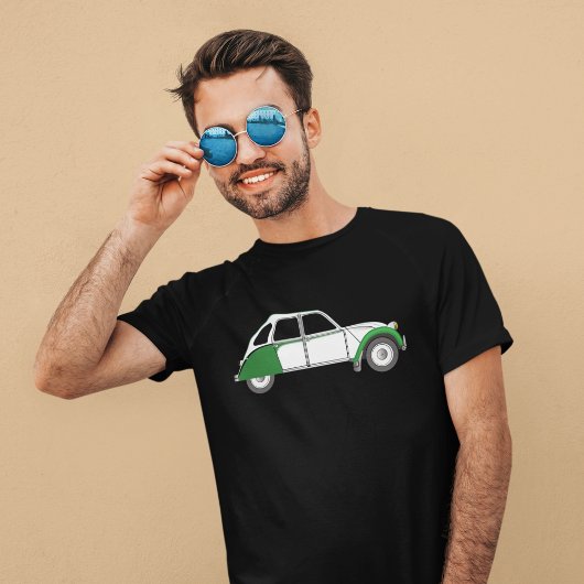 Oldtimer 2CV Dolly Grün Tシャツ