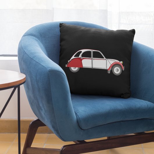 Oldtimer 2CV Dolly Rot クッション