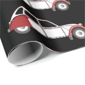 Oldtimer 2CV Dolly Rot ラッピングペーパー (ロールコーナー)