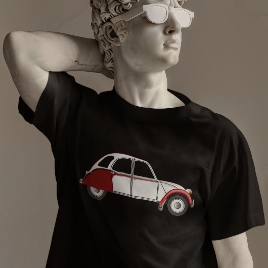Oldtimer 2CV Dolly Rot Tシャツ