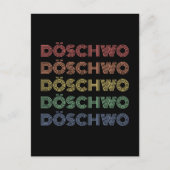 Oldtimer 2cv Ente 70er Döschwo ポストカード (正面)