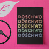 Oldtimer 2cv Ente 70er Döschwo ポストカード