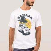 Oldtimer 2cv Ente Sahara Tシャツ (正面)