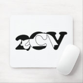 Oldtimer 2cv Ente Schatten Typografie マウスパッド (マウス)