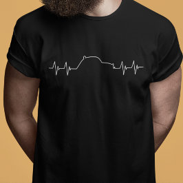 Oldtimer 2cv Pulse Frequenz Tシャツ