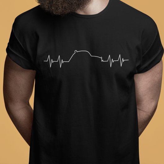 Oldtimer 2cv Pulse Frequenz Tシャツ