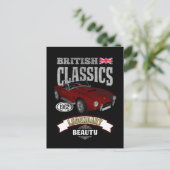 Oldtimer AC Cobra British Beauty ポストカード (スタンド正面)