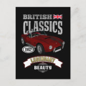 Oldtimer AC Cobra British Beauty ポストカード (正面)