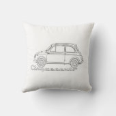 Oldtimer Cinquecento Der PUCH 500 クッション (裏面)