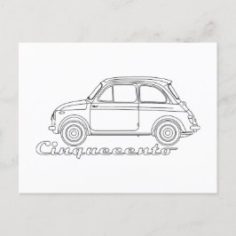 Oldtimer Cinquecento Der PUCH 500 ポストカード