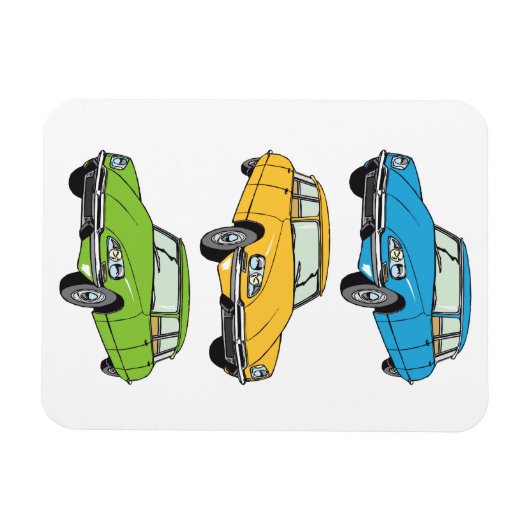 Oldtimer Citroen DS 19トリオ マグネット (横)