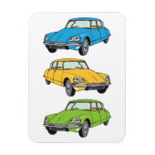 Oldtimer Citroen DS 19トリオ マグネット (縦)