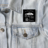 Oldtimer Citroen DS 19 Drive Passion 缶バッジ (インサイチュ)