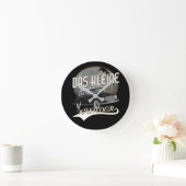 Oldtimer Deutschland自動車組合DKW Kleines Wunder ラウンド壁時計 (ホーム)