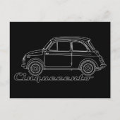 Oldtimer Fiat Cinquecento Der PUCH 500 Postkarte ポストカード (正面)
