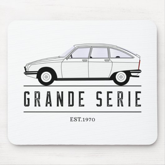 Oldtimer GS Pallasの革新フランスの車の マウスパッド (正面)