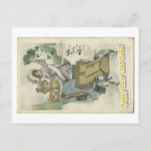 Oldtimer happy new year 2022 ポストカード (正面)