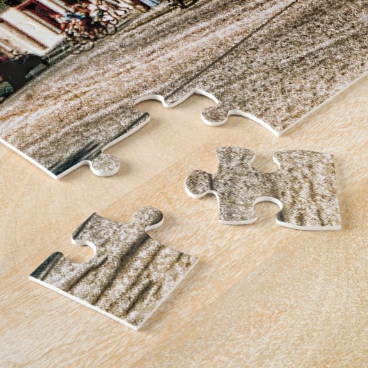 Oldtimer in Kuba ジグソーパズル (側面)