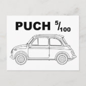 Oldtimer Österreich Steiermark Steyr Puch 500 ポストカード (正面)