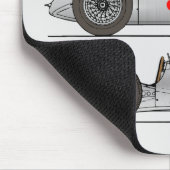 Oldtimer Silver Arrow Germany 1939オートユニオン マウスパッド (コーナー)