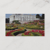 Oldwayの赤い大邸宅、Paigntonのデボン、イギリスのflowe 名刺 (裏面)