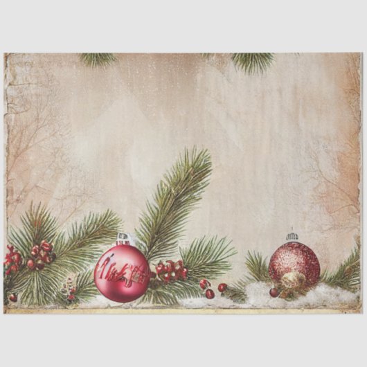 OLEクリスマスデザインシリーズ#11ティッシュペーパー 薄葉紙 (正面)