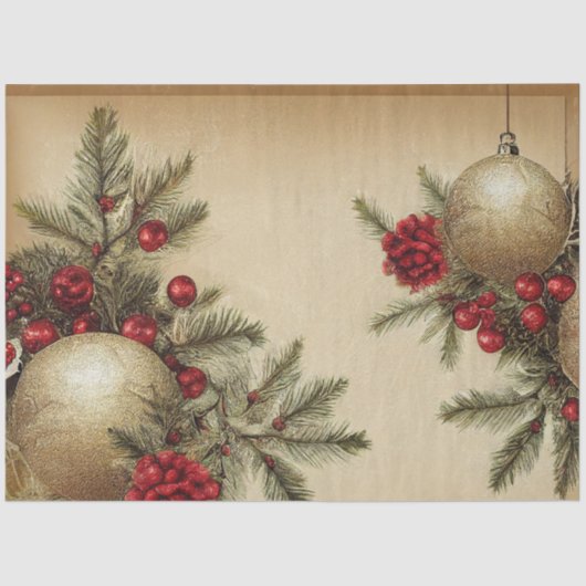 OLEクリスマスデザインシリーズ#2ティッシュペーパー 薄葉紙 (正面)