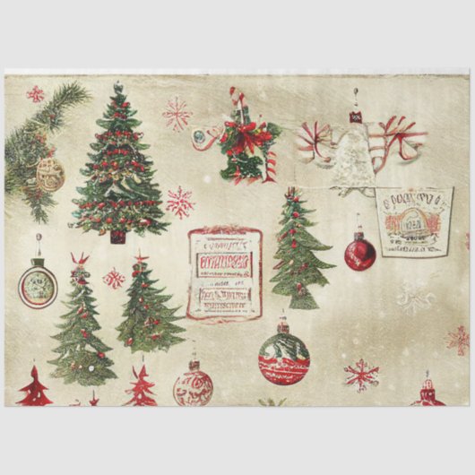 OLEクリスマスデザインシリーズ#3ティッシュペーパー 薄葉紙 (正面)