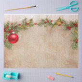 OLEクリスマスデザインシリーズ#7ティッシュペーパー 薄葉紙 (クラフト)