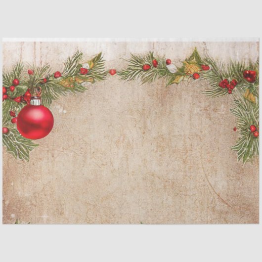 OLEクリスマスデザインシリーズ#7ティッシュペーパー 薄葉紙 (正面)