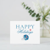 OLEサッカー恋しく思ヘルメット |淡い青 シーズンポストカード (スタンド正面)