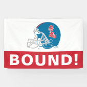 OLEサッカー恋しく思ヘルメット |淡い青 横断幕 (横)