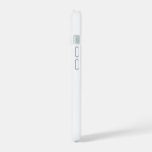 OLEサッカー恋しく思ヘルメット |淡い青 iPhone 15ケース (左側面)