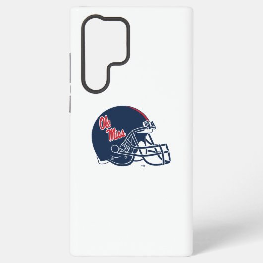 OLEサッカー恋しく思ヘルメット |濃い青 SAMSUNG GALAXYケース (裏面)